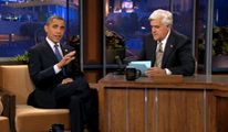 Barack Obama, amb Jay Leno