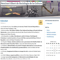 Seminari obert de sociologia de la cultura