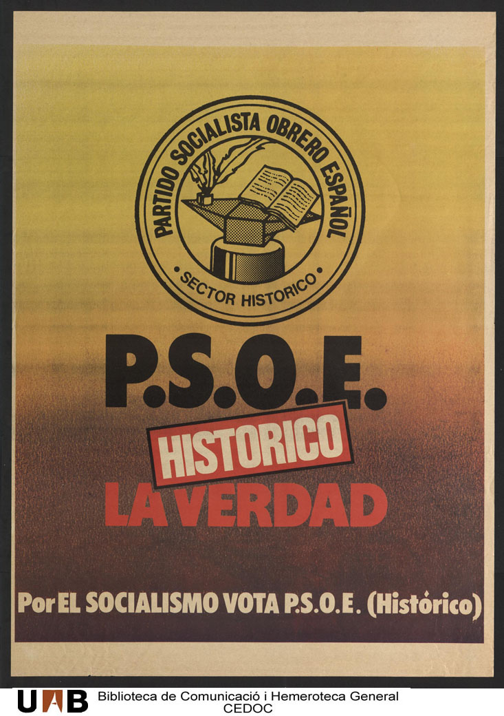 Resultado de imagen de PSOE HISTÒRICO