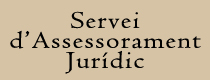 Servei d'Assessorament Jurdic
