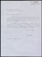 Carta mecanografiada de Pere Calders a Joan Roca i Aymerich