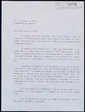 Carta mecanografiada de Pere Calders a Juli Moltó Sierra