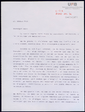 Carta mecanografiada de Pere Calders a Dinonís Prat