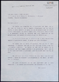 Carta mecanografiada de Pere Calders a Col·legi Públic 'Pere Calders' de Polinyà