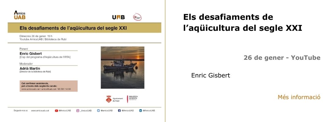 Els desafiaments de l'aq&uuml;icultura del segle XXI