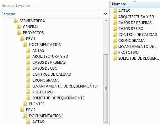 Ejemplo de taxonomia