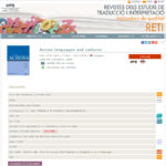 Els portals RETI (Revistes de Traducció i d’Interpretació) i REAO (Revistes dels Estudis de l’Àsia Oriental)/ Varona Montse i Coré Raúl