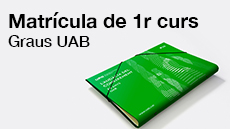 Matricula Graus UAB 2018-2019