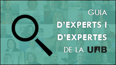 Consulta la guia d'experts i d'expertes de la UAB per trobar personal investigador i professorat   