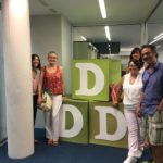 Quinzena de visites CSUC. Visites rebudes a la UAB/Besson, Carme; Casaldàliga, Núria; Gil, Marta; Piera, Beatriu; Santos, Teresa