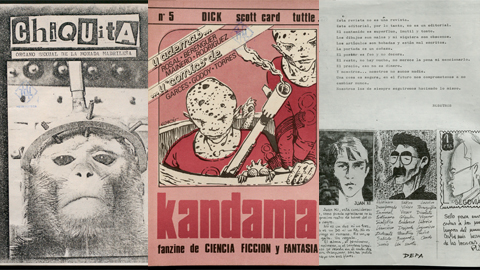 Portades de tres fanzines
