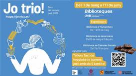 Cartell de l’exposició “Jo Trio”