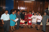 membres d'un postgrau de la UNAN