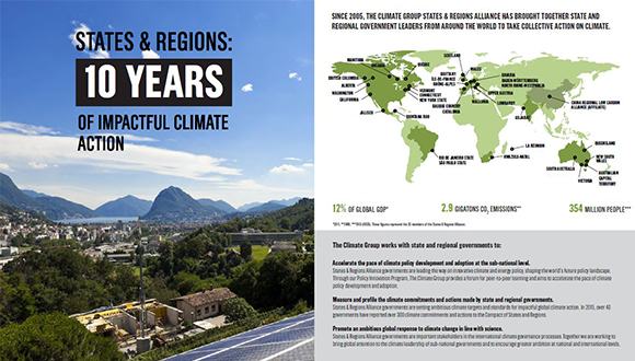 L'informe emès pel Grup del Clima – Aliança d’Estats i Regions