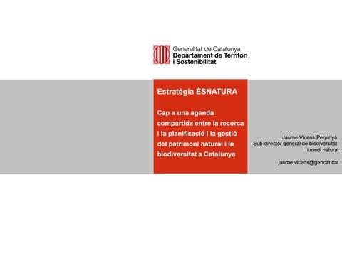 "Estratègia ESNATURA 2030" publication cover image