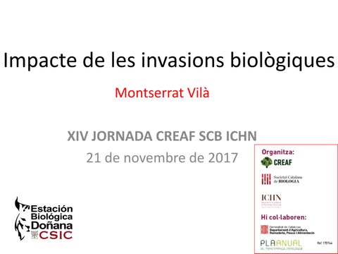 "Invasions ichn montserrat vila" publication cover image