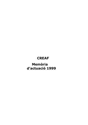 "Memoria1999" publication cover image