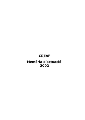 "Memoria2002" publication cover image