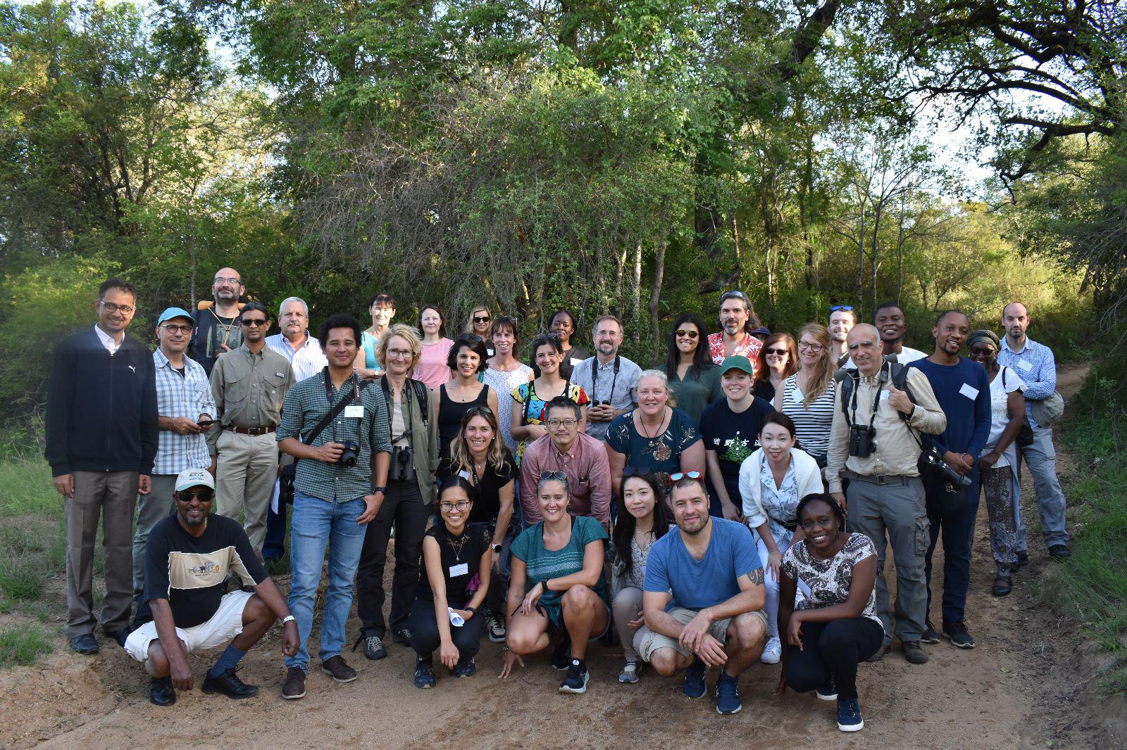 Grupo de participantes del encuentro del IPBES 'Marco de los Futuros de la Naturaleza', Sudáfrica. Autoría: IPBES