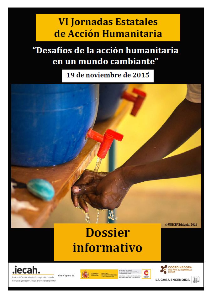 Dossier informativo de las  VI Jornadas Estatales de Acción Humanitaria