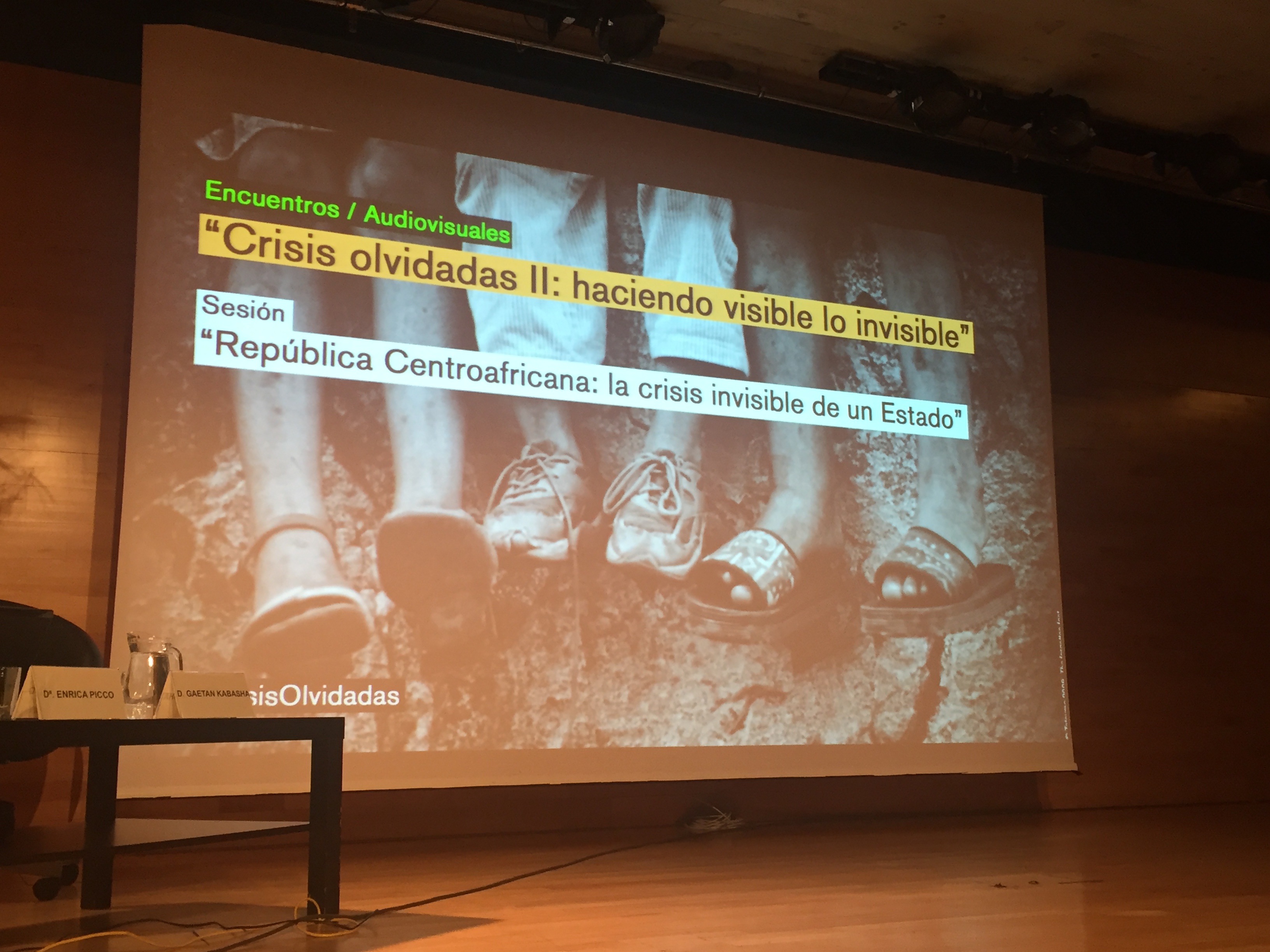 Resumen de la sesión “República Centroafricana: la crisis invisible de un Estado”