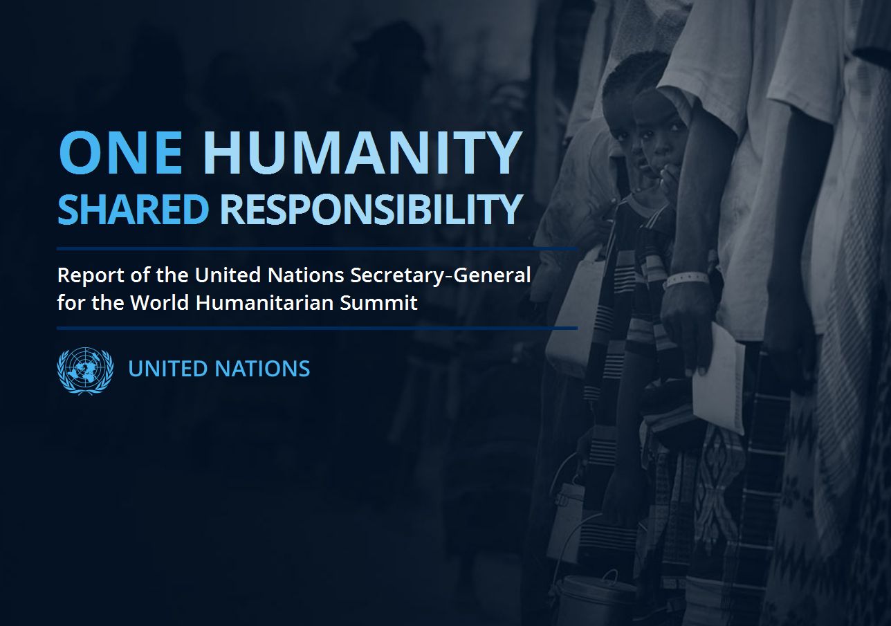 Ban Ki-moon lanza el informe “One Humanity: Shared Responsibility” 