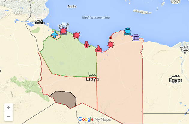  Libia en vísperas de una intervención militar