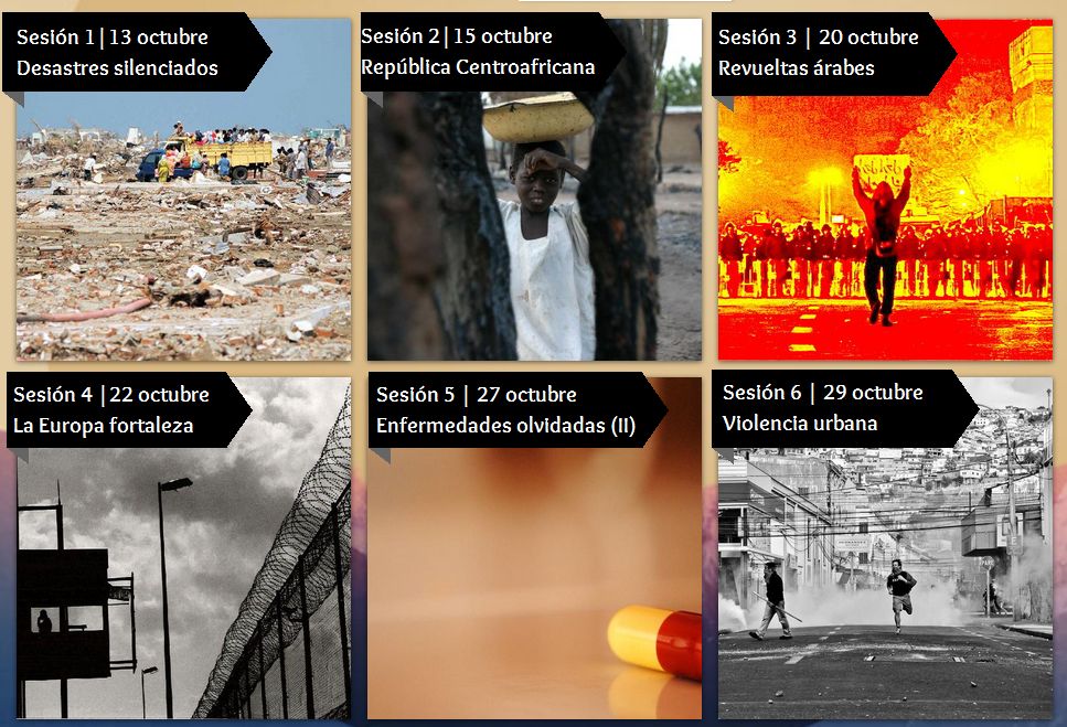 Ya disponibles los vídeos del ciclo “Crisis olvidadas II: haciendo visible lo invisible”