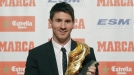 Vídeo de Messi recibiendo la Bota de Oro | Bota de Oro para Messi