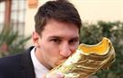 Messi recibe la 'Bota de Oro' de los 50 goles 