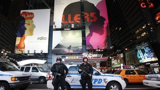 Agents de policia a Times Square. BRENDAN MCDERMID /REUTERS