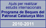 Programa de Beques del Patronat Catalunya Món