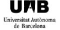 Logotipo de Universitat Autònoma de Barcelona