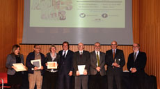 Guardonats a la Festa dels Amics de la UAB 2014