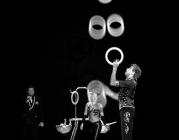 Malabarista en un espectacle