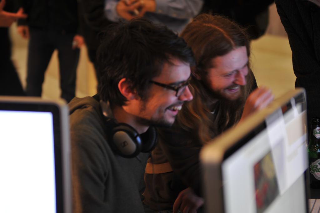 Online players, Tate Britain, 2010