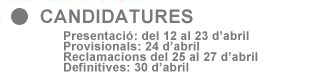 Candidatures