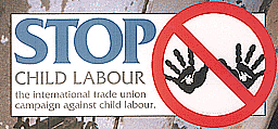 Imatge stop explotació infantil