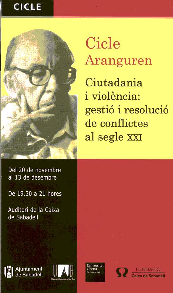 Poster cicle Aranguren