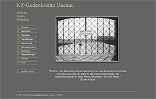 Die offiziellen Seiten der KZ-Gedenkstätte Dachau