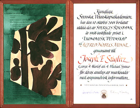 Diploma del Nobel