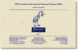 VII centenario Della nascita di Francesco Petrarca (2004) 