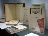 Alguns llibres exposats