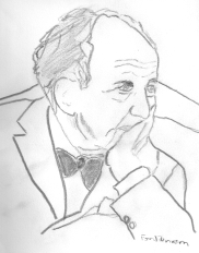 Dibuix de Bauman fet per Josep Vicens