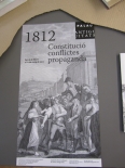 Cartell de l'exposici 1812. Constituci, conflictes, propaganda