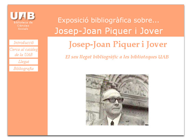 Fons de Josep-Joan Piquer i Jover