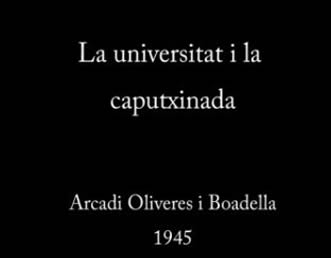 video arcadi oliveres
