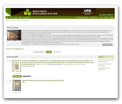 La Biblioteca Carandell