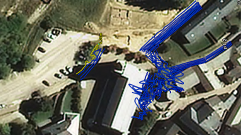 Una prospecci� amb georadar completa l’estudi del f�rum de Ll�via