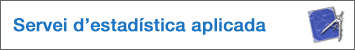 Servei d'estad�stica aplicada
